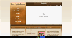 Desktop Screenshot of hotelholidaybologna.com