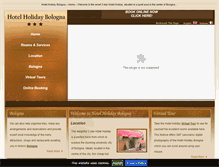 Tablet Screenshot of hotelholidaybologna.com